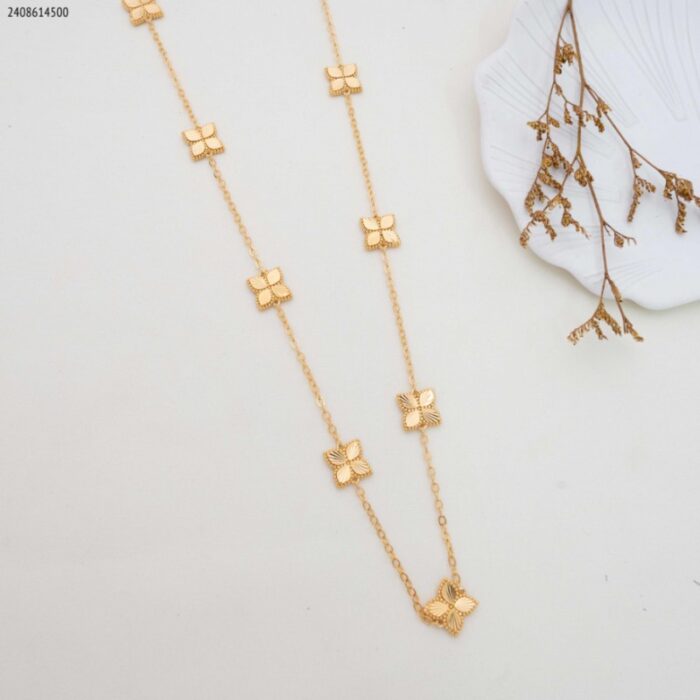 103383645_685ebe00a8ba0 سلسال طويل وردة لون ذهبي - الصورة 1