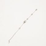 ⁦سوار مع زركون لون فضي⁩ - الصورة ⁦2⁩