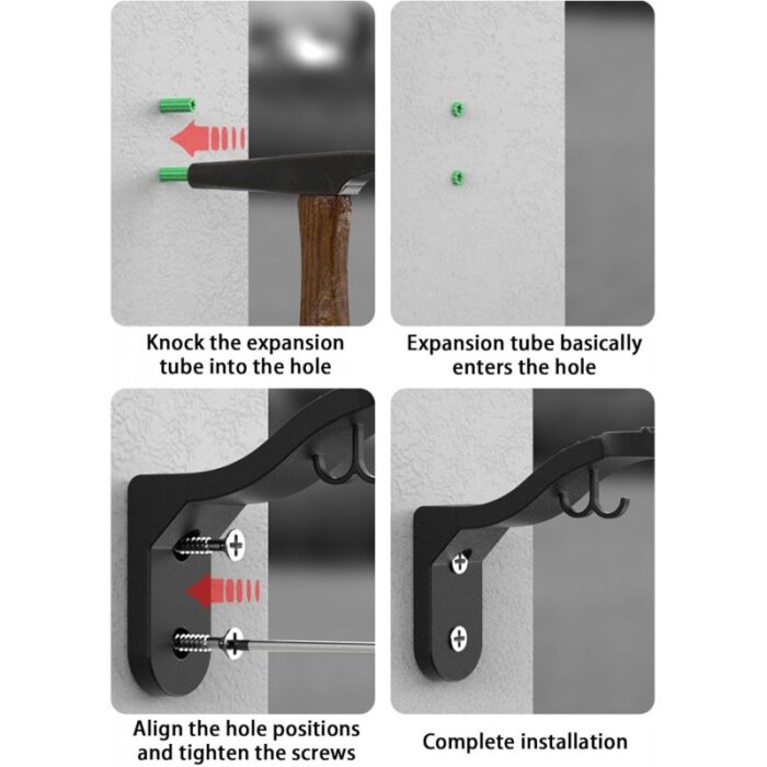 ⁦علاّقة صغيرة لتعليق الخوذة على الجدار⁩ - الصورة ⁦6⁩