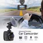 ⁦كاميرا أمامية صغيرة للسيارة DVR مسجل فيديو بدقة 1080 بكسل مع رؤية ليلية - خفيف ومحمول⁩ - الصورة ⁦3⁩