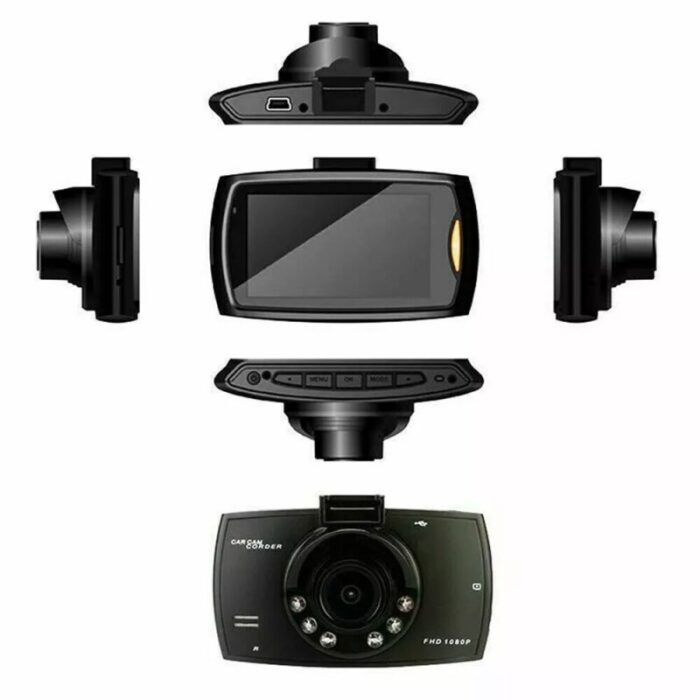 ⁦كاميرا أمامية صغيرة للسيارة DVR مسجل فيديو بدقة 1080 بكسل مع رؤية ليلية - خفيف ومحمول⁩ - الصورة ⁦7⁩