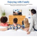 ⁦مكبر شاشة ثلاثي الابعاد( 10 بوصة) مع حامل للجوال قابل للطي مخصص للهواتف الذكية والتابليت والايباد - عالي الدقة لحماية العين⁩ - الصورة ⁦3⁩