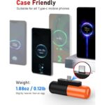 ⁦باور بانك محمول منفذ Type C سعة 5000 ميلي أمبير - 20 واط⁩ - الصورة ⁦4⁩