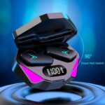 ⁦سماعة ايربود بلوتوث لاسلكية بميكروفون للالعاب X15 بتقنية TWS مع شاشة LED للطاقة⁩ - الصورة ⁦3⁩