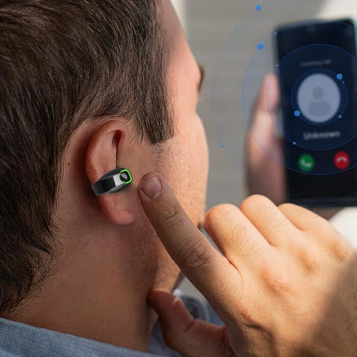 103383881_685ebfd8469c1 سماعة أذن ايربود لاسلكية صغيرة بلوتوث مع ميكروفون - مخصصة لأذن واحدة - لون أسود - ماركة Gd29 - الصورة 1