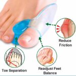 رباط سيليكون طبي لتعديل أصابع القدم - عدد 2