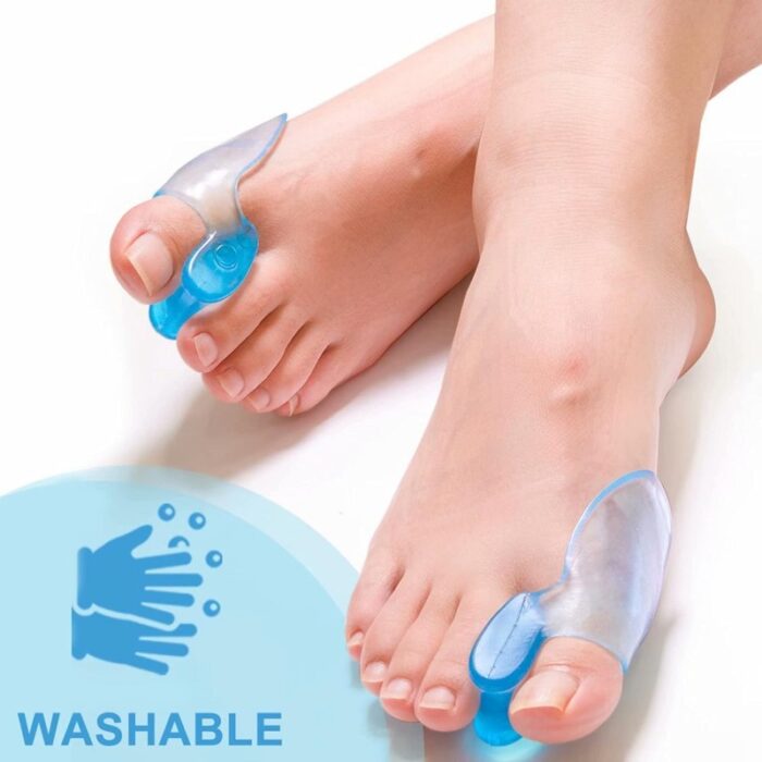 ⁦رباط سيليكون طبي لتعديل أصابع القدم - عدد 2⁩ - الصورة ⁦3⁩