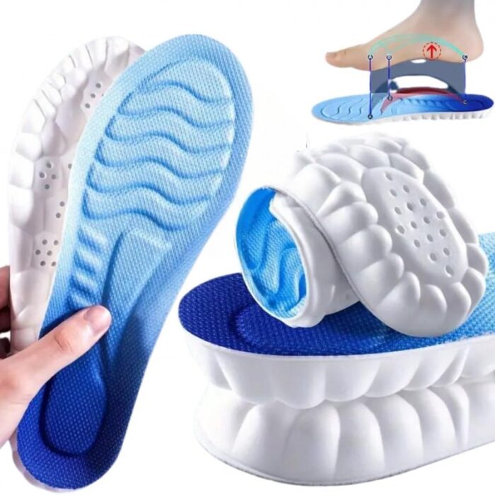 ⁦ضبان طبي سيليكون لامتصاص الصدمات – دعم مثالي للقدم وتخفيف آلام المشي والوقوف – مناسب للأحذية الرياضية والرسمية – مقاس 41-43⁩ - الصورة ⁦2⁩