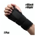 مشد دعامة جبيرة معصم قابلة للتعديل - للرجال والنساء- لدعم المعصم وتخفيف التهاب الاوتار والاصابات الرياضية - قطعة واحدة لليد اليمنى