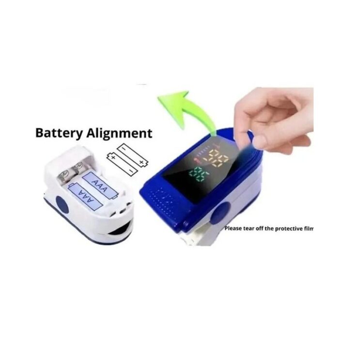 ⁦بكج جهاز رقمي لقياس معدل الأكسجين في الدم مع مقياس حرارة رقمي للأطفال والبالغين⁩ - الصورة ⁦6⁩