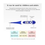 ⁦بكج جهاز رقمي لقياس معدل الأكسجين في الدم مع مقياس حرارة رقمي للأطفال والبالغين⁩ - الصورة ⁦7⁩
