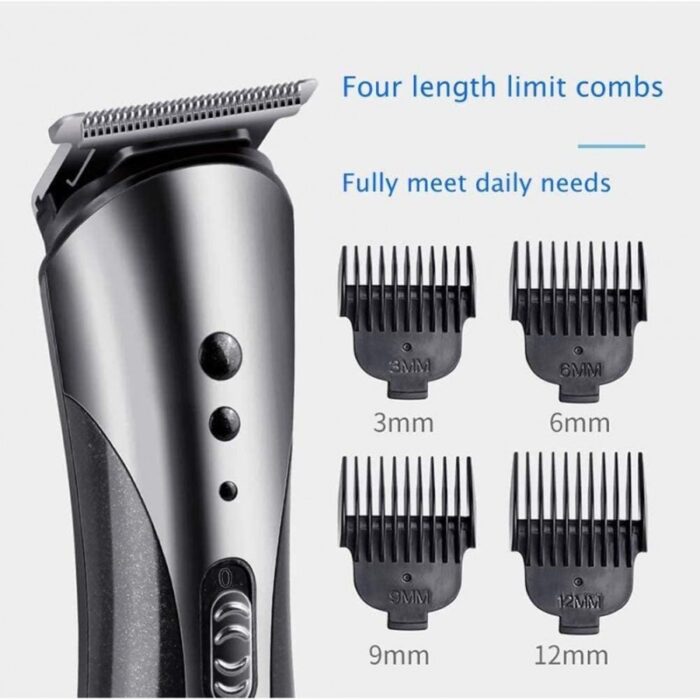 ⁦ماكينة حلاقة كهربائية للشعر واللحية وشعر الأنف- قابلة للشحن للرجال متعددة الوظائف - ماركة Kemei -1408⁩ - الصورة ⁦3⁩