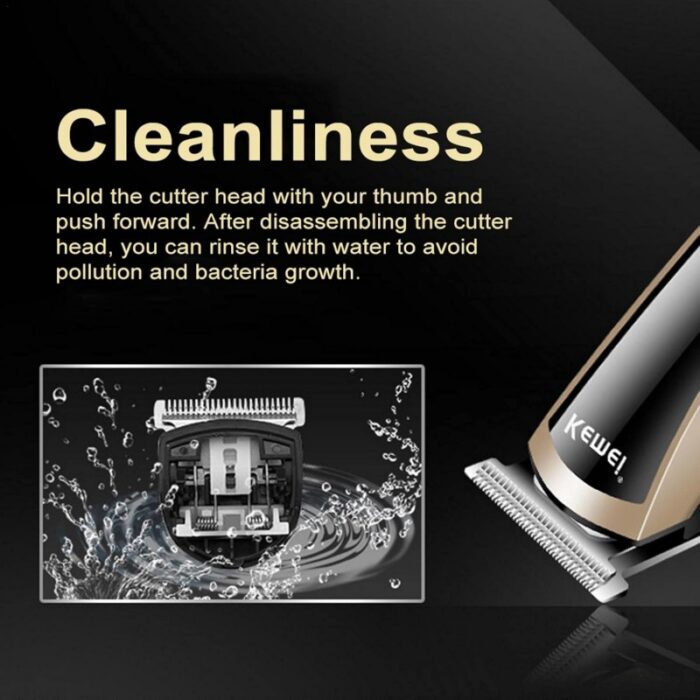 ⁦ماكنة حلاقة رجالية احترافية- ماركة Kemei-418 قابلة لإعادة الشحن⁩ - الصورة ⁦5⁩
