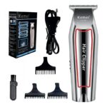 ماكينة حلاقة للرجال للشعر - شفرة فولاذية ضد الصدأ - ومقاومة للماء بدرجة IPX7- موديل Km- 033