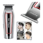 ⁦ماكينة حلاقة للرجال للشعر - شفرة فولاذية ضد الصدأ - ومقاومة للماء بدرجة IPX7- موديل Km- 033⁩ - الصورة ⁦2⁩