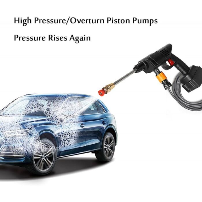 103383918_685ec043acb10 مسدس غسيل السيارات- مناسبة لتنظيف السيارات/الحديقة/المنزل - مضاد للتآكل ، مسدس عالي الضغط - أداة مريحة وعملية. - الصورة 1