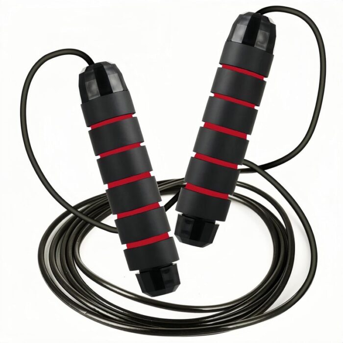 103383922_685ec04f4ac48 حبل قفز طويل 280 سم -إمكانية تعديل طول الحبل- مع مقابض إسفنجية للتدريبات المنزلية واللياقة البدنية - الصورة 1