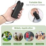 ⁦جهاز طارد للكلاب 3 في 1، يعمل بالموجات فوق الصوتية لمنع نباح الكلاب مع مصباح يدوي LED مزدوج - آمن على الانسان والحيوان⁩ - الصورة ⁦3⁩