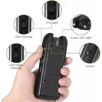 ⁦جهاز طارد للكلاب 3 في 1، يعمل بالموجات فوق الصوتية لمنع نباح الكلاب مع مصباح يدوي LED مزدوج - آمن على الانسان والحيوان⁩ - الصورة ⁦4⁩