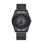 ⁦ساعة رياضية رجالية مقاومة للصدمات ، حزام سيليكون متين - لون اسود⁩ - الصورة ⁦3⁩