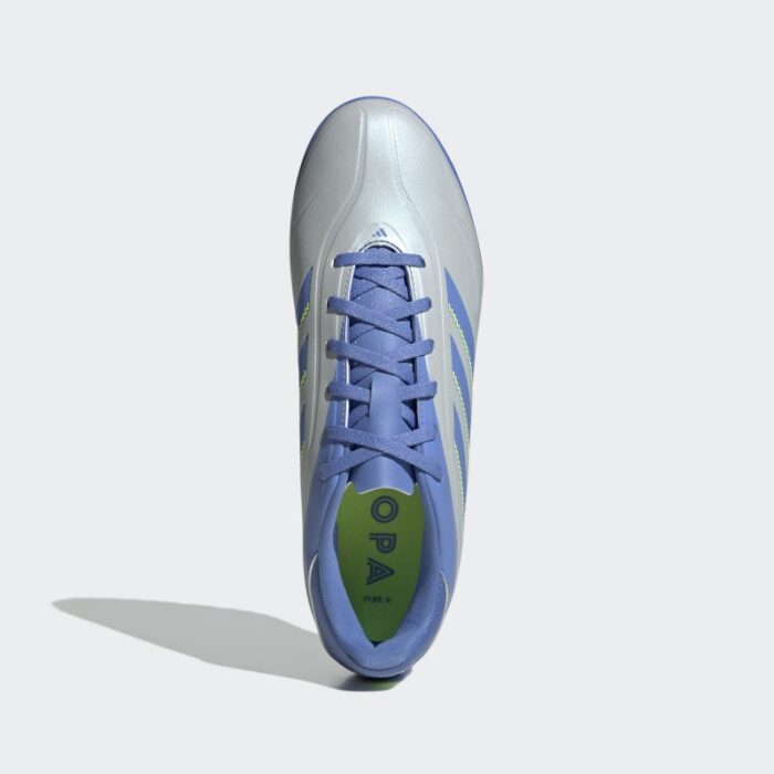 ⁦adidas Unisex' Copa Pure 3 Club Turf Boots - Blue⁩ - الصورة ⁦2⁩