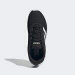 ⁦adidas Men's Cloudfoam Comfy Shoes-Black⁩ - الصورة ⁦3⁩