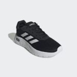 ⁦adidas Men's Cloudfoam Comfy Shoes-Black⁩ - الصورة ⁦6⁩