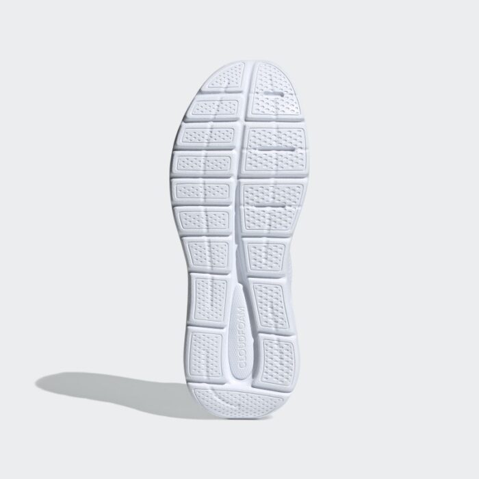 ⁦adidas Men's Cloudfoam Comfy Shoes-White⁩ - الصورة ⁦4⁩