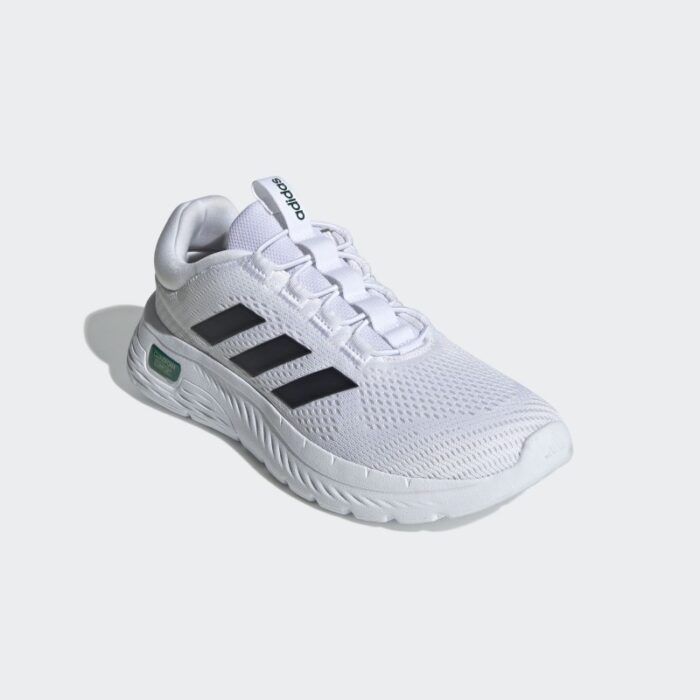 ⁦adidas Men's Cloudfoam Comfy Shoes-White⁩ - الصورة ⁦6⁩