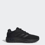 ⁦adidas Men's Cloudfoam Comfy Shoes-Black⁩ - الصورة ⁦2⁩