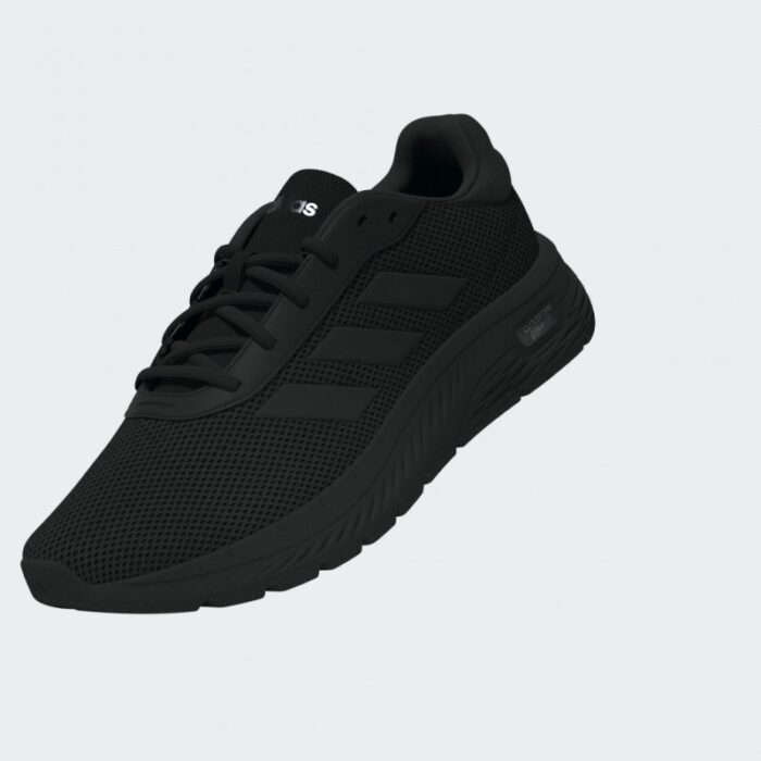 ⁦adidas Men's Cloudfoam Comfy Shoes-Black⁩ - الصورة ⁦12⁩
