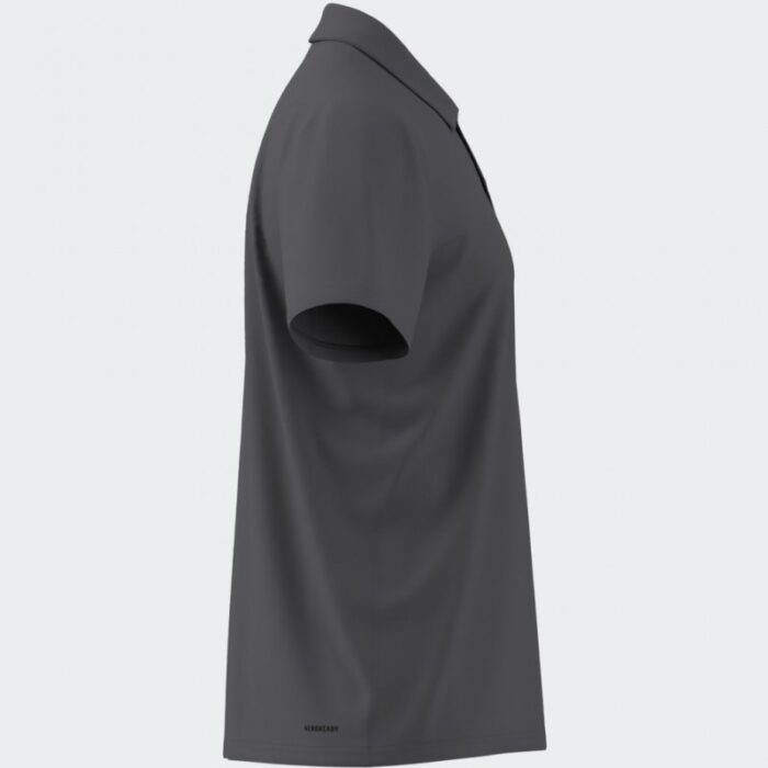 ⁦adidas Men's Train Essentials Training Polo Shirt-Grey⁩ - الصورة ⁦4⁩