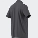 ⁦adidas Men's Train Essentials Training Polo Shirt-Grey⁩ - الصورة ⁦5⁩