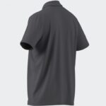 ⁦adidas Men's Train Essentials Training Polo Shirt-Grey⁩ - الصورة ⁦7⁩