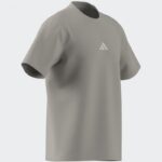 ⁦adidas Men's Essentials Small Logo Single Jersey T-Shirt- Beige⁩ - الصورة ⁦8⁩