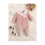 تبان مخمل بناتي ( حديثي الولادة )