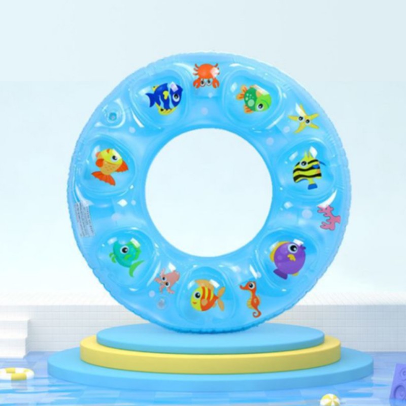 ⁦عجل سباحة مقاس 80 سم لون أزرق⁩ - الصورة ⁦1⁩