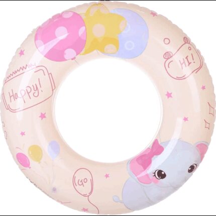 عجل سباحة مقاس 70 سم لون زهري
