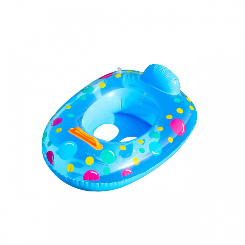 ⁦عجل سباحة بتصميم القارب 70 سم لون ازرق⁩ - الصورة ⁦1⁩