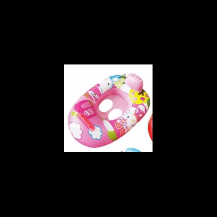 103384206_685ec38596dad عجل سباحة بتصميم القارب 70 سم لون فوشي - الصورة 1