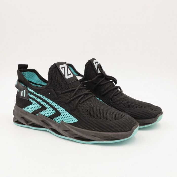 103384322_685ec4187c466 حذاء رياضي للرجال لون أسود ونعل أسود - الصورة 1