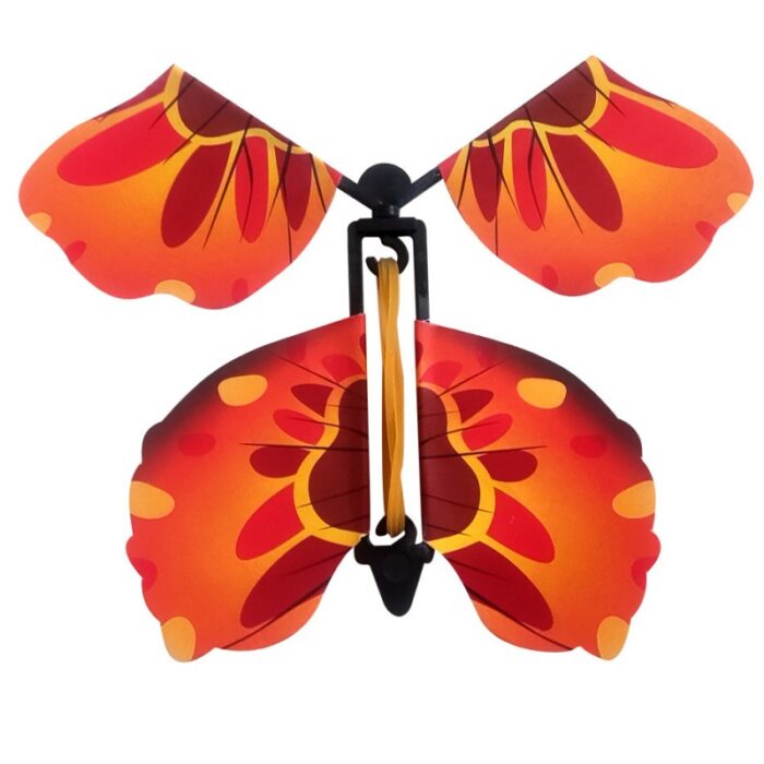 103384380_685ec49bdeb2a فراشة طائرة للهدايا لون احمر - الصورة 1