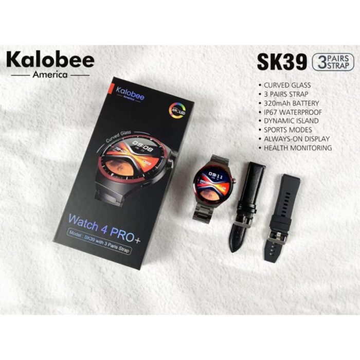 ⁦ساعة ذكية رياضية شبابية بـ 3 قشاط مختلفة⁩ - الصورة ⁦2⁩