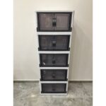 خزانة بلاستيك 5 جوارير حجم 150×56 سم