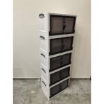 ⁦خزانة بلاستيك 5 جوارير حجم 150×56 سم⁩ - الصورة ⁦2⁩