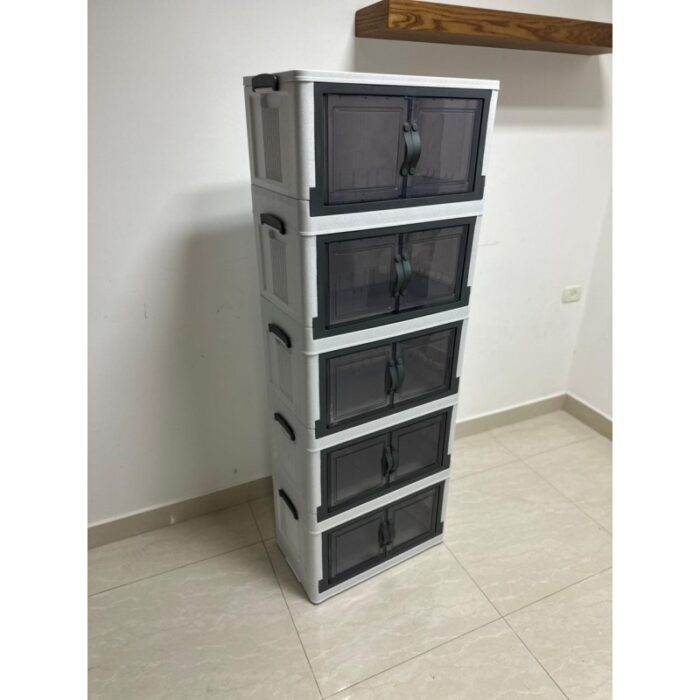 ⁦خزانة بلاستيك 5 جوارير حجم 150×56 سم⁩ - الصورة ⁦11⁩