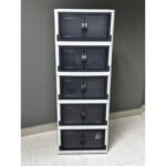 ⁦خزانة بلاستيك 5 جوارير حجم 150×56 سم⁩ - الصورة ⁦12⁩