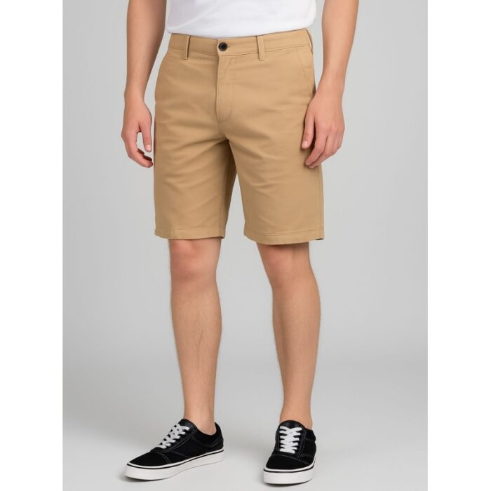 103384409_685ec4e1066ec شورت جينز للرجال لون بيج غامق - الصورة 1