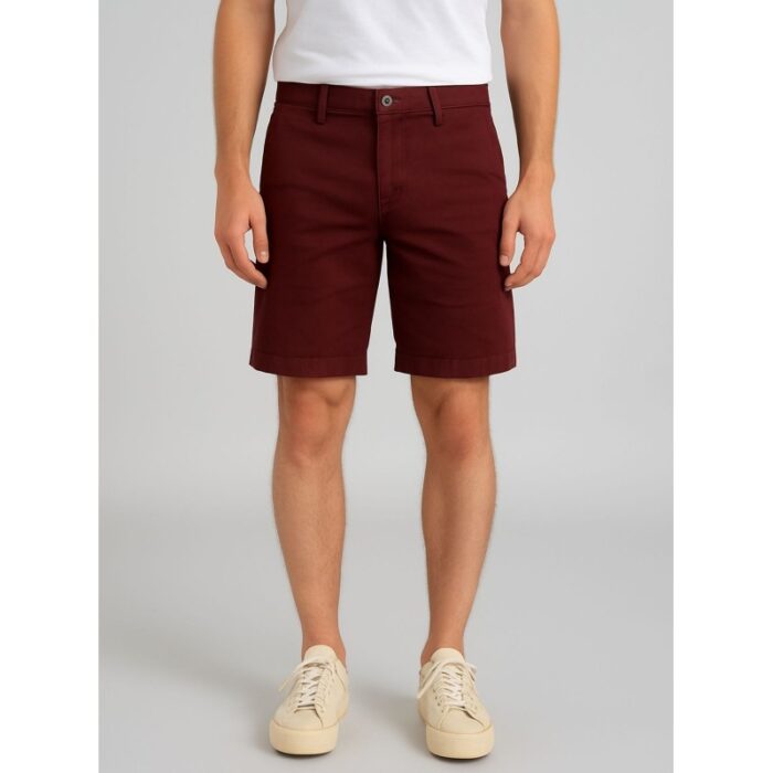 103384417_685ec4ebacac9 شورت جينز للرجال لون خمري - الصورة 1