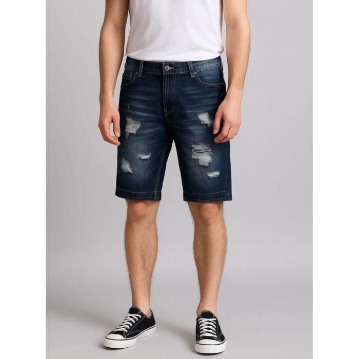 103384427_685ec523e3f64 شورت جينز للرجال لون أزرق - الصورة 1